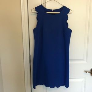 J Crew Blue Dress